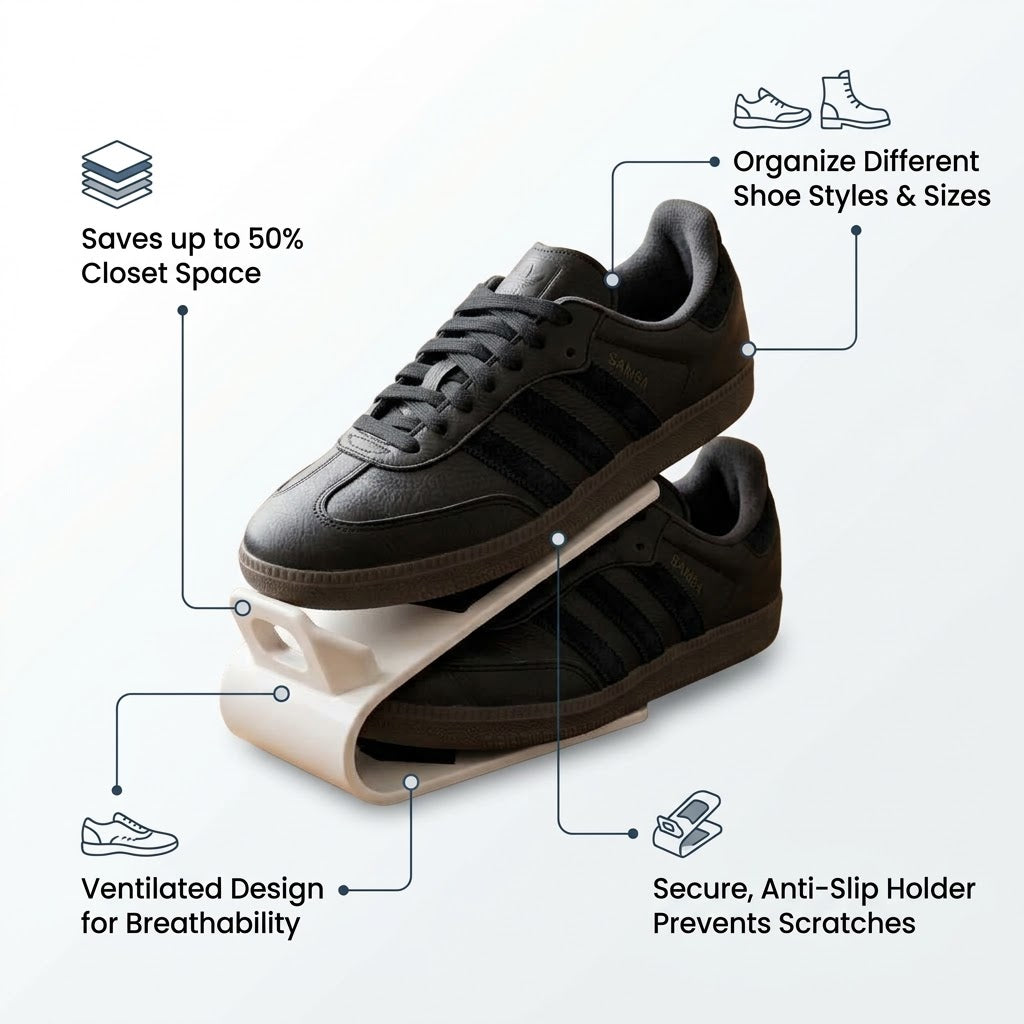 Organisateur de Chaussures Empilable