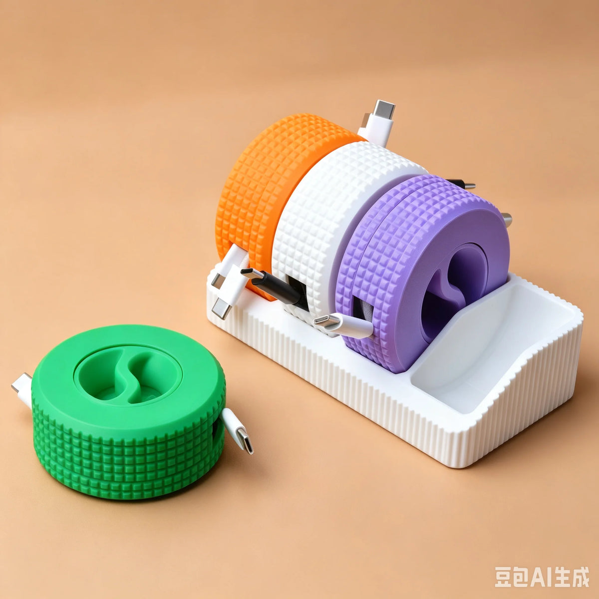 Portable Cable Organizer,Mini Earphone Cord Winder