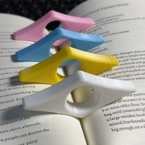 Book Page Holder For Reading Thumb Bookshelf