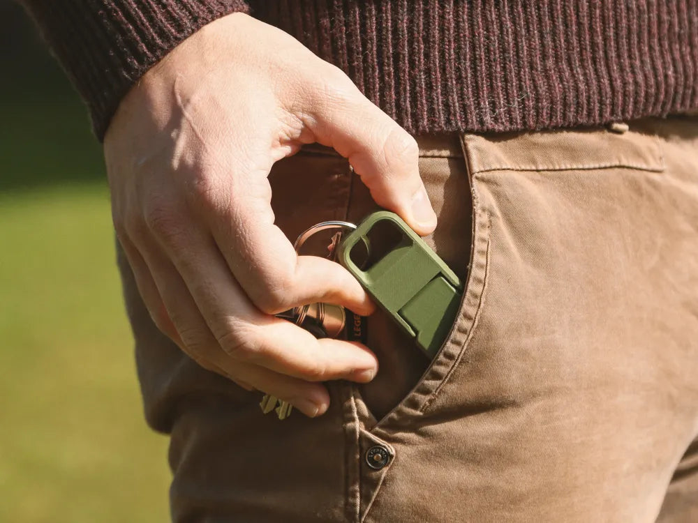 Support Téléphone Pliable Outdoor – Compact et Antidérapant