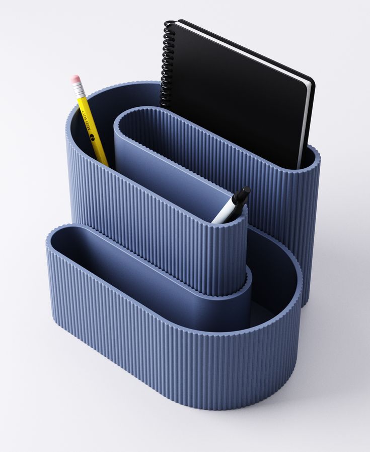 Organisateur de Bureau Multi-Compartiments – Design 3D