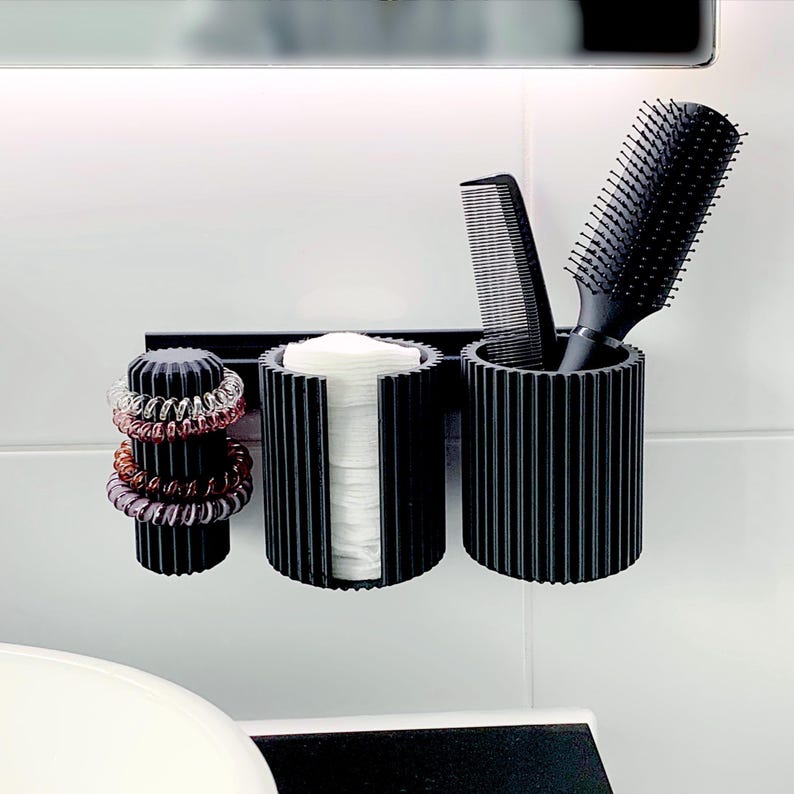 Organisateur de beauté - Noir mat